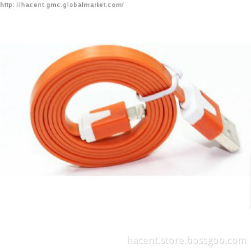 for iphone 5S new ios flat lighting cable
